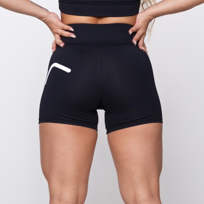 Short Suplex Poliamida Preto Com Silk AVA