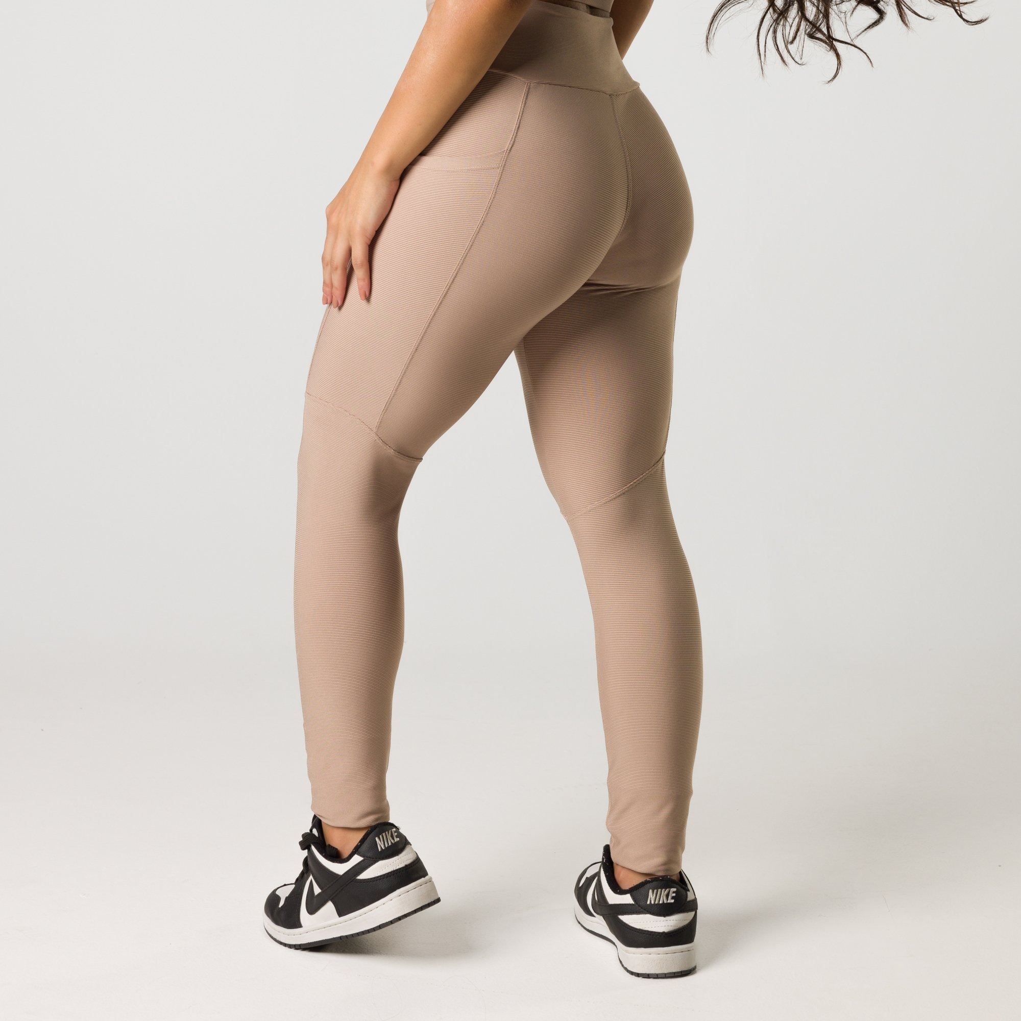 Calça Legging Poliamida Force Preta