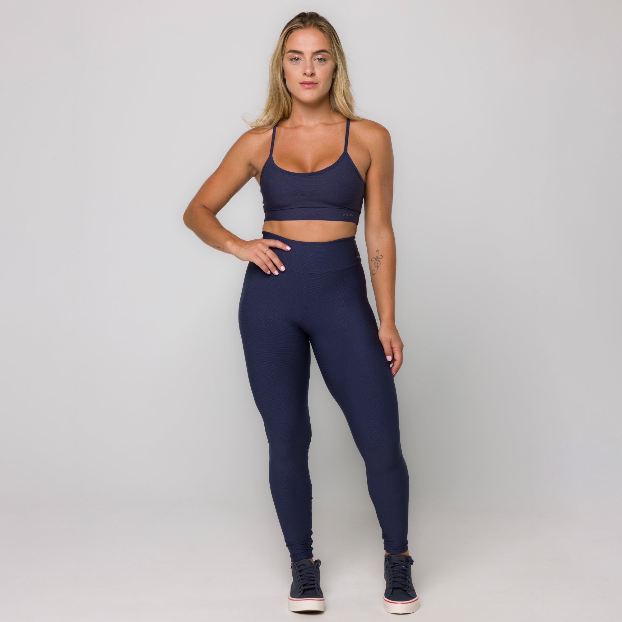 Leggings azul escuro Seamless Comfort, Ofertas em malhas e leggings de  desporto de mulher