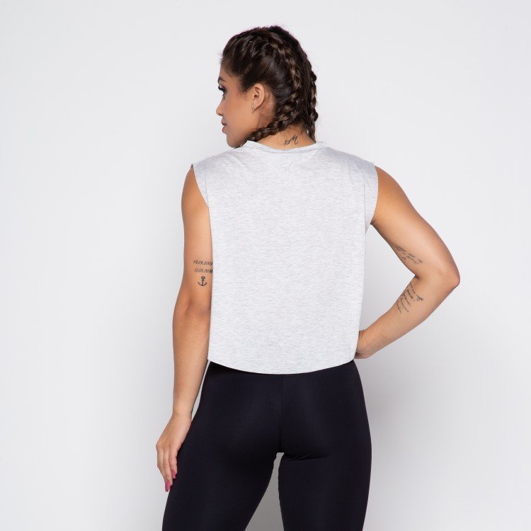 Camiseta Fitness Mescla REMEMBER WHY YOU STARTED